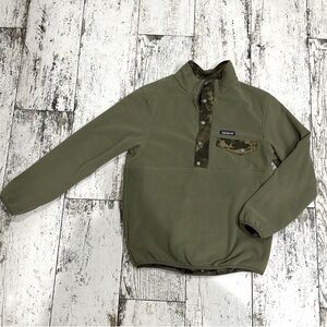 Patagonia Reversible Synchilla Vintage Camo Rare